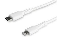 StarTech.com 2m USB C to Lightning Cable - iPhone iPad Fast Charging Durable White