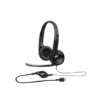 Logitech Padded H390 USB Headset - Wired - Noise Cancelling Microphone