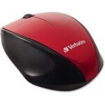 Verbatim Wireless Notebook Multi-Trac Blue LED Mouse red