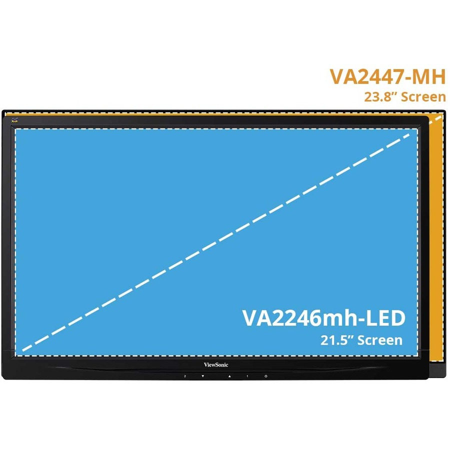 ViewSonic 23.8 Full HD LED LCD Monitor 4