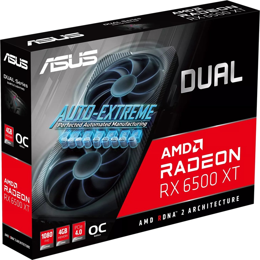 Asus Dual Radeon RX 6500 XT OC 4