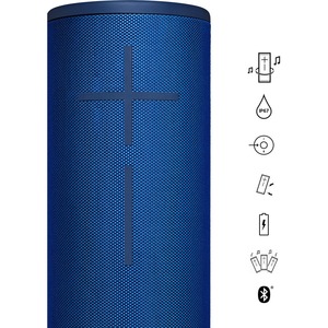 Sabjol: Logitech Ultimate Ears MEGABOOM 3 Portable Bluetooth Speaker System - Blue