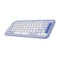 Sabjol: LOGITECH POP ICON Keys Wireless Bluetooth Keyboard | Lilac and off-white